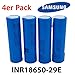 Produktbild 4 x Samsung INR18650-29E Akku mit 2900mAh 3.7V mit Lötfahne Z Lötfaden. Ideal für e-Shishas, e-Zigaretten, RC-Modellbau und Powertool.