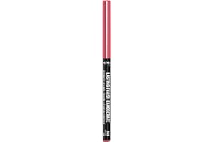 Rimmel London Matita Labbra Automatica Exaggerate, Lunga Durata, Tratto Preciso e Colore Intenso, 063 Eastend Pink