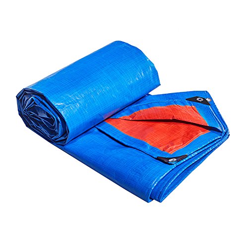 Preisvergleich Produktbild LFF- Verdicken Sie Plane imprägniern blaues Sunprotection-Sonnenschutz-Planen-Blatt 180g / (größe : 4X8m)