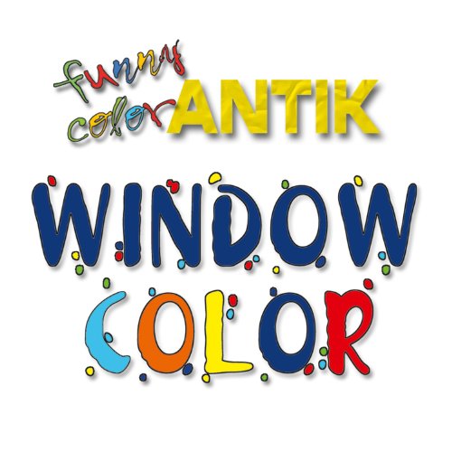 funny color ANTIK Window Color Star oder Konturenfarbe, 80ml - 3