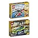 Produktbild Lego Creator 3-in-1 2er Set 31057 31074 Helikopter + Raketen-Rallyeflitzer