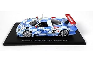 OPO 10 - Voiture Compatible avec Nissan R390 GT1#32 Le Mans 1998 - Suzuki-Hoshino-Kageyama - Spark 1/43 pour Hachette Japon - 05