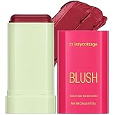Multi-Use Makeup Blush Stick for Face – Creamy Blendable Blush Stick for Cheeks, Lips & Eyes, Long Lasting Natural Glow Face 