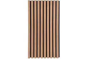 HOME DELUXE - Panneau acoustique SONIC Oiled Oak - 6 panneaux, bois MDF, feutre polyester, à poser les uns sur les autres ou côte à côte I Panneau d'isolation acoustique Panneaux muraux