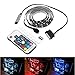 Produktbild HTAIYN 0,5 Mt 1 Mt Wasserdichte 15Pin SATA Magnetische RGB LED Streifen Licht + 17 Schlüssel Fernbedienung für PC Fall DC12V popular (Color : 0.5M)