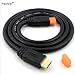 Produktbild Reefeel® 3m High Speed HDMI Kabel 3D Ultra HD 4K 2K Full HD 1080p - HDMI Kabel für Smartphone, Tablett PCs, Handys, Kameras und Camcorder - schwarz