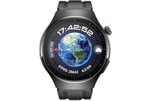 GeRRiT MT200 PPG+ECG Smart Watch Uomo Donna Orologio 4 Pro 1.4 ""Schermo AMOLED Bluetooth Chiamata Temperatura Corpo Smartwatch 2024 (nero)