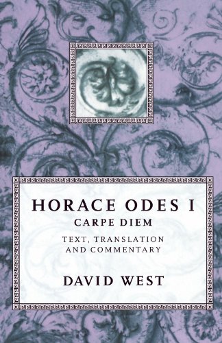 Horace Odes I: Carpe Diem (Bk.1)