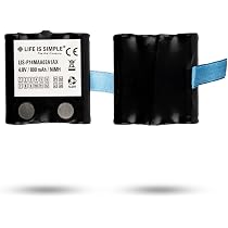 Lot De 2 Batteries Ni-MH BP-38 4,8V 800mAh - Compatibles Motorola T4 à T80 Et Autres Radios