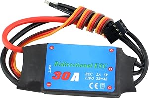 DollaTek Double Sides Brushless ESC Underwater Thruster Ricambi per barche per auto RC - 30A