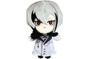 Jiumaocleu Anime Arlecchino miękka poduszka figura, 20 cm kreskówka poduszka poduszka sofa dekoracja domu kolekcjonerska dla fanów