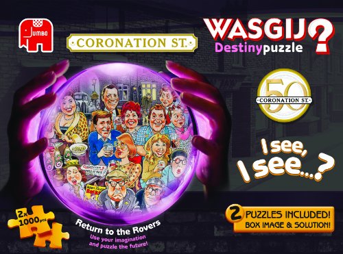 Wasgij 50th Anniversary Coronation Street Destiny Jigsaw Puzzles (2 x 1000 Pieces)