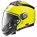 Produktbild Nolan N44 EVO HI-VISIBILITY Modularhelm Motorrad Lexan n-com - Fluo gelb Größe XL