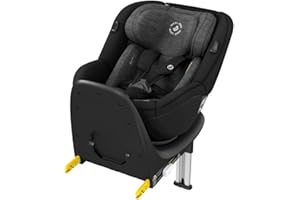 Maxi-Cosi Mica i-Size, 360 Swivel Car Seat, 360 Car Seat with Isofix 0 - 4 years, 40-105 cm, 0-18 kg, Rearfacing up to 4 years, G-Cell Side Impact Protection, Newborn Inlay, Authentic Black