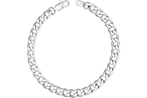 ChainsHouse Panzer Armband Herren Damen Edelstahl Gliederarmband 6/8/13MM breit Panzerkette Armbänder 19/21/23cm Kubanische Kettenarmband Armskette Armreif Armschmuck für Geburtstag