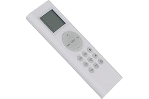 VINABTY RG66A1-BGEF - Mando a distancia de repuesto RG66A1/BGEF para aire acondicionado MIDEA RG66A1/BGEF RG66A1-BGEF RG66A1-BGEF RG66A1 BGEF Mando a distancia