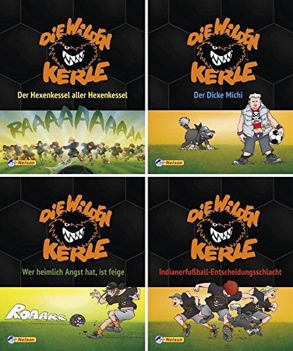 Preisvergleich Produktbild 4er Die Wilden Kerle 1-4 (Nelson Mini-Bücher)