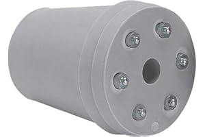 OSSENBERG VERTRIEBS GMBH Krückenkapsel mit Spikes 20mm grau(Ossenberg), Zubehör für Gehstöcke und Unterarmgehstützen