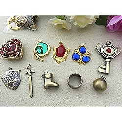 The Legend of Zelda Crepuscule Princesse & ‿Hylian Shield & ‿Master Sword Ensemble de bijoux