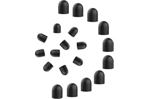 MEKO Lote de 20 puntas de goma de repuesto para ASIN [B0B55YNPXR], [B0BFHLHHKG], [B0B566PRDQ], [B0BTRRY88D]—7 mm/5 mm