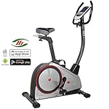 Generatorsystem, 15kg Schwungmasse, Riemenantrieb und Permanentmagnetbremse mit 24 elektronischen Widerstandsstufen für ein optimales Workout