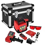 Inklusive einem Paar Laser-Schutzbrillen, können Sie den Laser im starken Sonnenlicht leicht beobachten