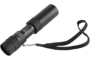 TOPIKY Telescopio de Bolsillo portátil de Alta definición con visión Nocturna con Zoom Ajustable 10-30x25 para Viajes/Deportes al Aire Libre
