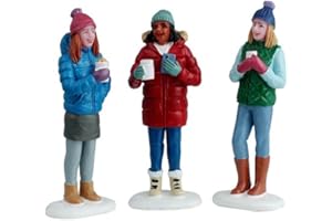 LEMAX Zestaw 3 figurek Cocoa with Friends z żywicy H6,8 x 7,4 x 1,8 cm