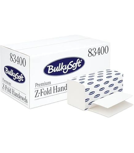 1800 Asciugamani Monouso In Cellulosa - Piegatura A Z 23.5x24cm Per Dispenser - Foto 6