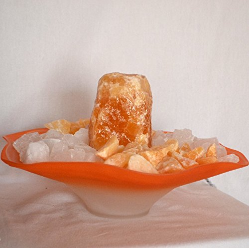 Edelstein Zimmerbrunnen Orangencalcit – Roxana - 4