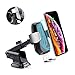 Price comparison product image Andobil Wireless Car Charger Mount, Qi Certified 2 in 1 Automatic Inductive Dashboard Air Vent Car Phone Holder, 10W Fast Charger Adjustable Clamp Arm Car Cradle Holder for iPhone XS Max XR X 8/8 Plus Samsung Galaxy S9 S9 Plus S8 & Qi Enable Devices (New Version)