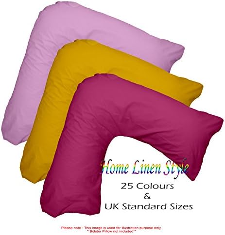 Home Linen Furnishing - V SHAPE PILLOW CASE/COVER (Banana)