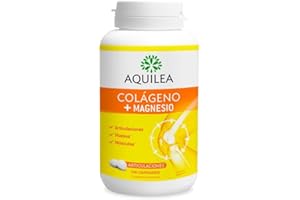 AQUILEA | Articulaciones Colágeno + Magnesio | 240 Comprimidos | Refuerza Articulaciones y Músculos | Colágeno Hidrolizado | Proteínas | Reduce cansancio y fatiga | Cartílagos, piel, huesos y músculos