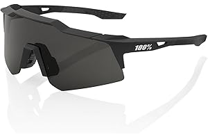 100% Speedcraft XS, Schwarz, graue Linse