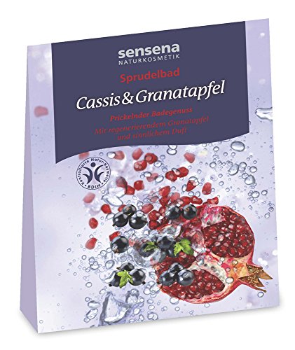 Preisvergleich Produktbild sensena Sprudelbad mit Cassis & Granatapfel (80 g)