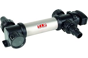 ‎T.I.P. T.I.P. Edelstahl UV-C Strahler für Pools und Teiche bis 36.000 l - 36 Watt zur Bakterien- und Algenreduzierung - Mit LED-Funktionskontrolle SPU 36000 UV, 30447