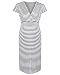 The Essential One - Stripe Nursing Nightie - Medium - EOM119
