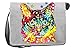 Produktbild Pop Art Canvas ::: Cat with blue Eyes ::: peppige Umhängtasche mit Art Style Katzen Motiv
