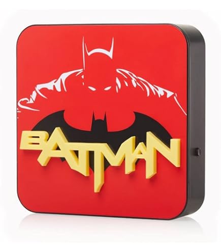 Puzzlos Luz LED de Pared con Control Remoto Batman Luz