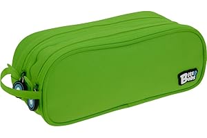 Grafoplas Portatodo Estuches dobles lisos Bits and Bobs, Verde