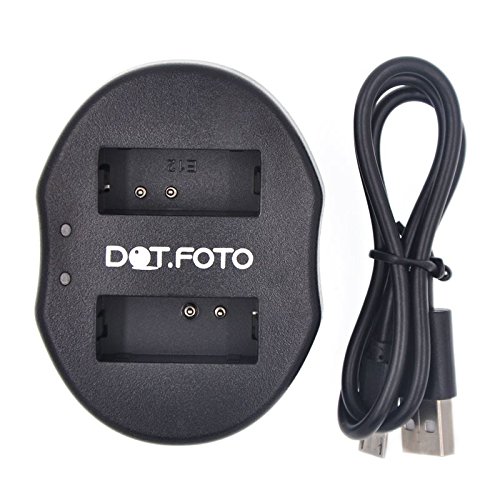 Buy Dot.Foto LPE12 Fast USB Dual Battery Charger (LCE10E type) for