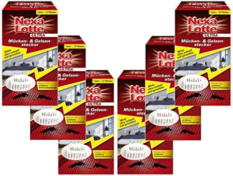 Oleanderhof Savings set: 6 x SCOTTS Nexa Lotte® Ultra Mosquito &amp; Gelsen plug starter set, 1 Set + for free Oleanderhof Info flyer
