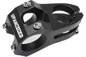UPANBIKE Potence de vélo en Alliage d'aluminium 31,8 mm x 28,6 mm x 45 mm