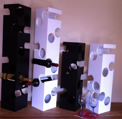 WeiVa Design Weinregal Cubo 12 (weiß) - 3