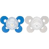Chicco PhysioForma Comfort Silikon Emzik (16-36 Ay, 2'li), Mavi