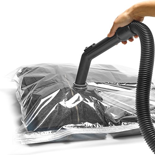 Kimedo® Vakuumbeutel für Kleidung | Vakuumierbeutel Aufbewahrungsbeutel Aufbewahrungstasche Kompressionsbeutel Storage System Vakkumtüte Vakuumsack | Premium Vakuum-Platzsparer - 2