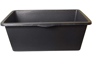 FRONTTOOL Mörtelkasten Profi 90 L, Mörtelkübel, Mörtelwanne, Speiswanne, Speisfass, Speiskübel, Mengen:1