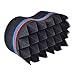 Denshine Personal Professional Double Barber Hair Magic Twist Sponge Brush Dreads Locking Coil Afro Curl Wave for Home Use