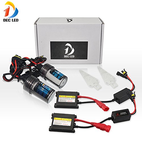 DEC LED H11 4300K 12V/35W Xenon HID Lamps Conversion Kit Headlight for Car Vehicle Replacement Bulb
