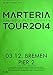 Produktbild MARTERIA - 2014 - Konzertplakat - Zum Glück in die... - Tourposter - Bremen